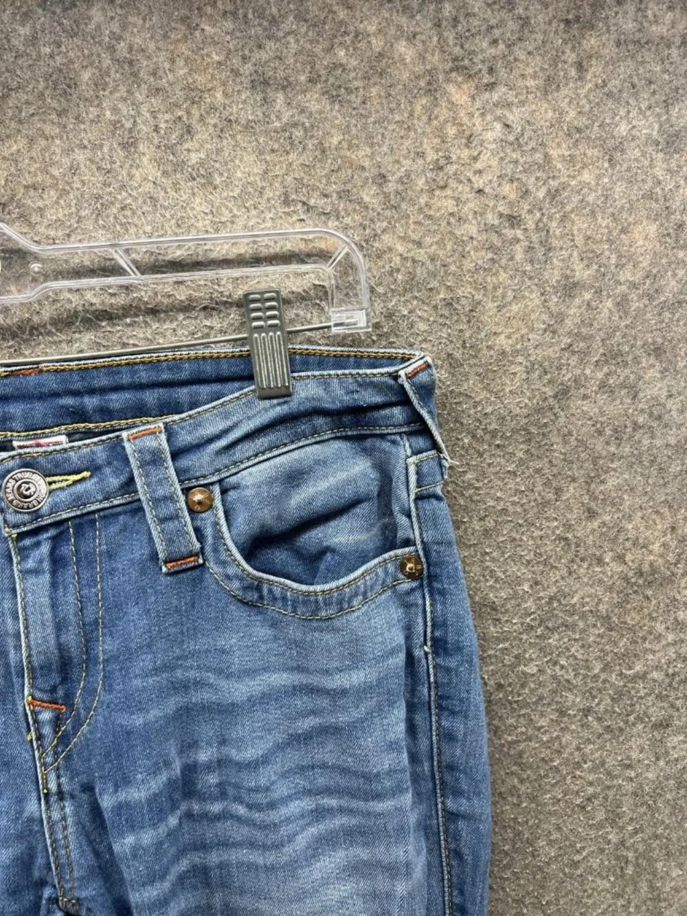 True Religion Curvy Skinny Jeans Womens 29 Blue Medium Wash Stretch Denim Pant